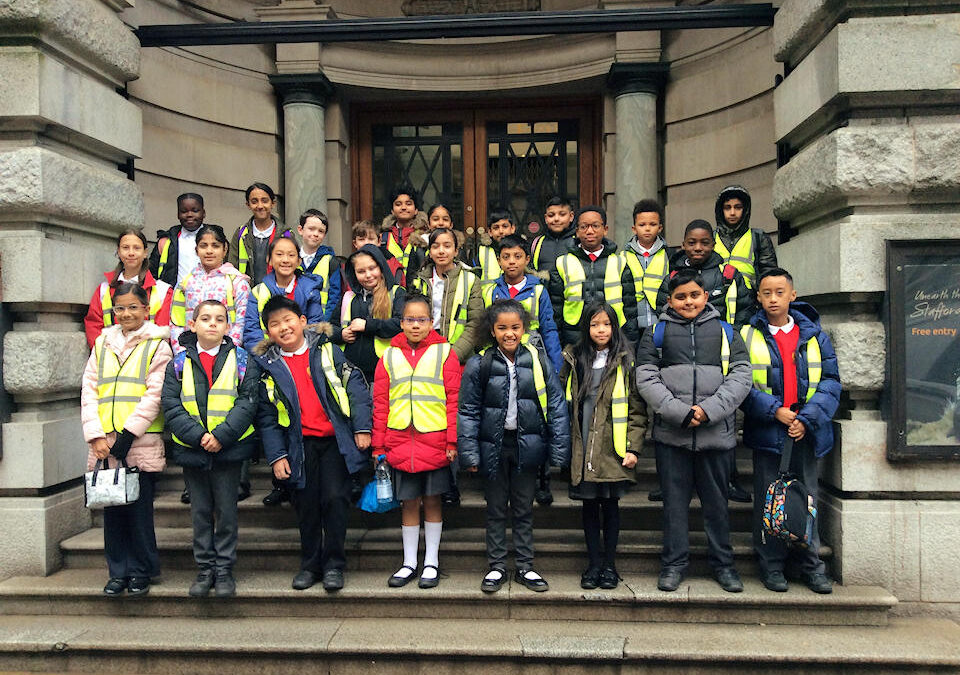 Year 5 at Birmingham Museum and Gallery